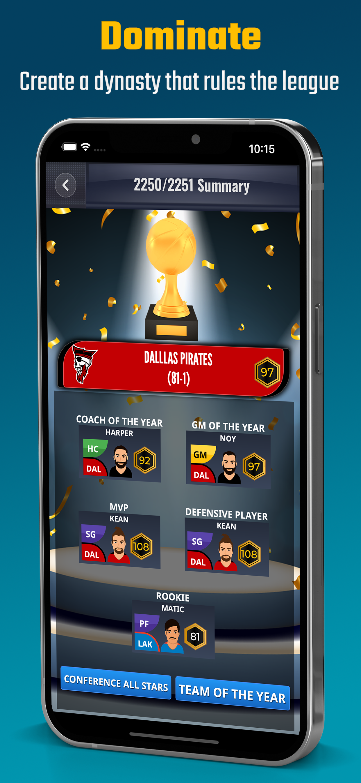 Ultimate Pro Basketball GM