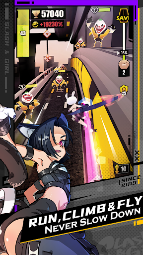 Slash &amp; Girl: Endless Run
