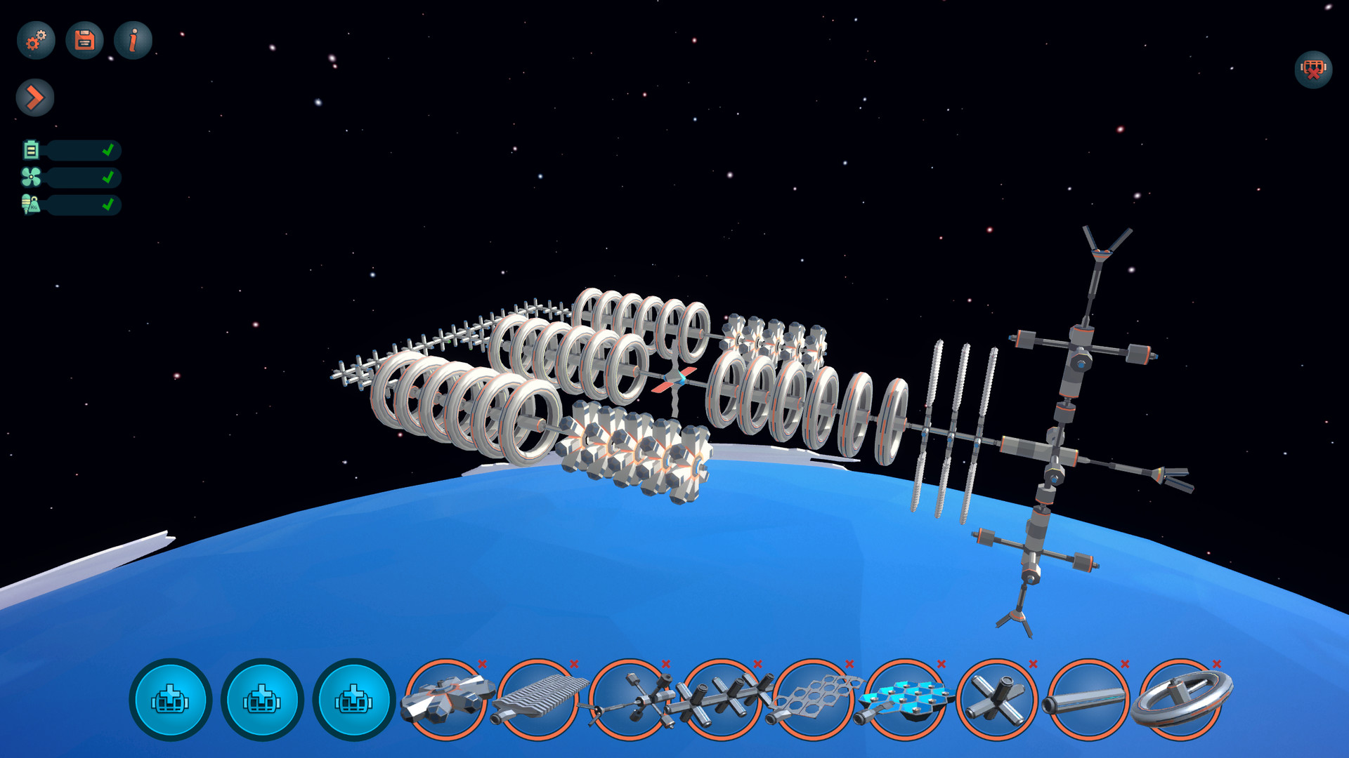 Space Station Designer