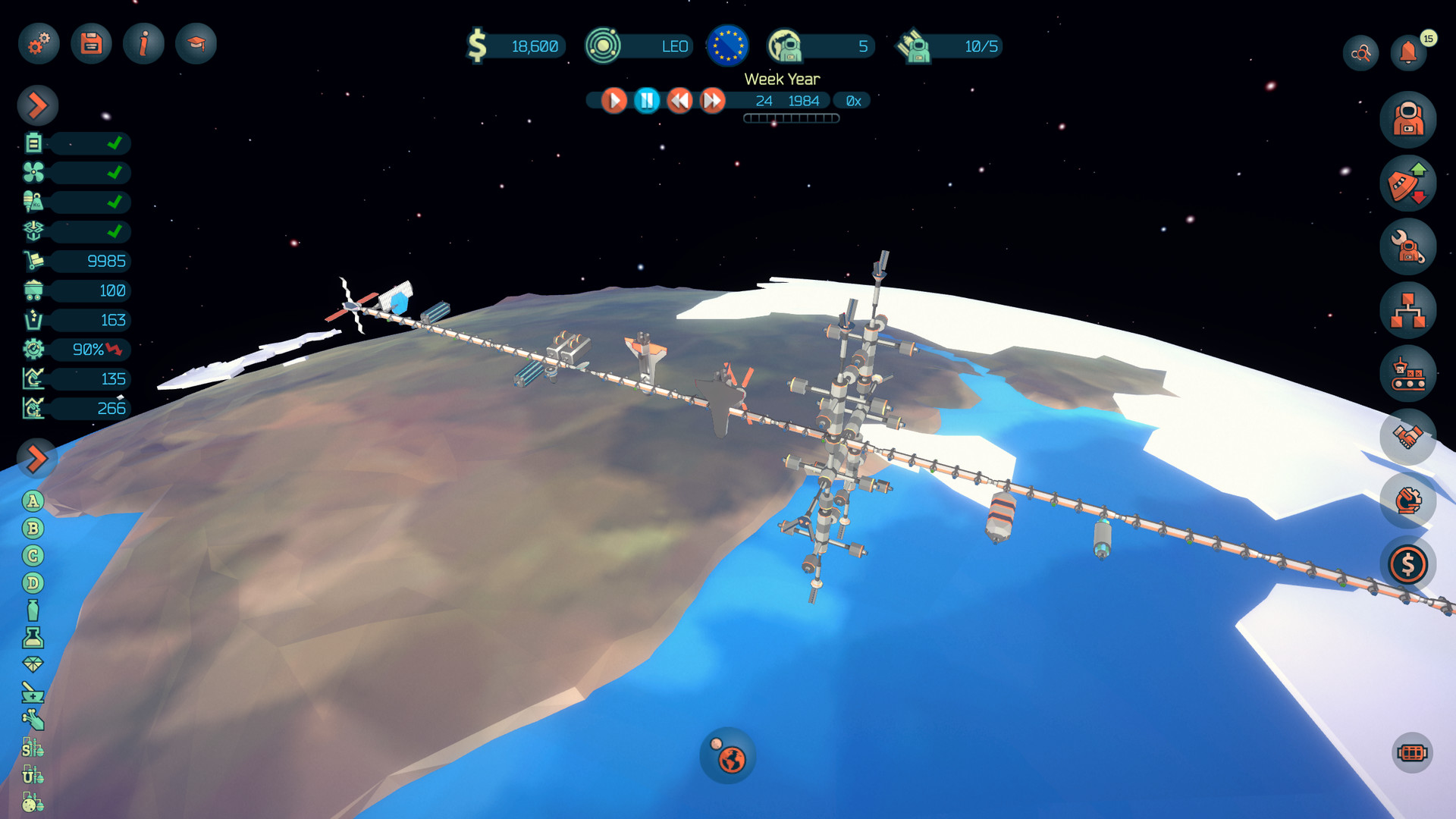 Space Station Designer