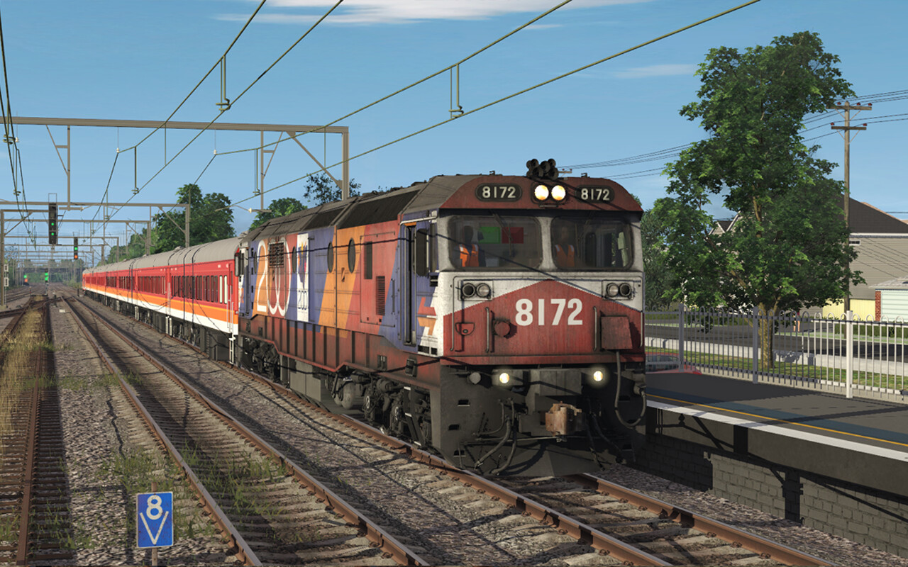 Trainz Railroad Simulator 2022: NSW 81 Class SRA Pack