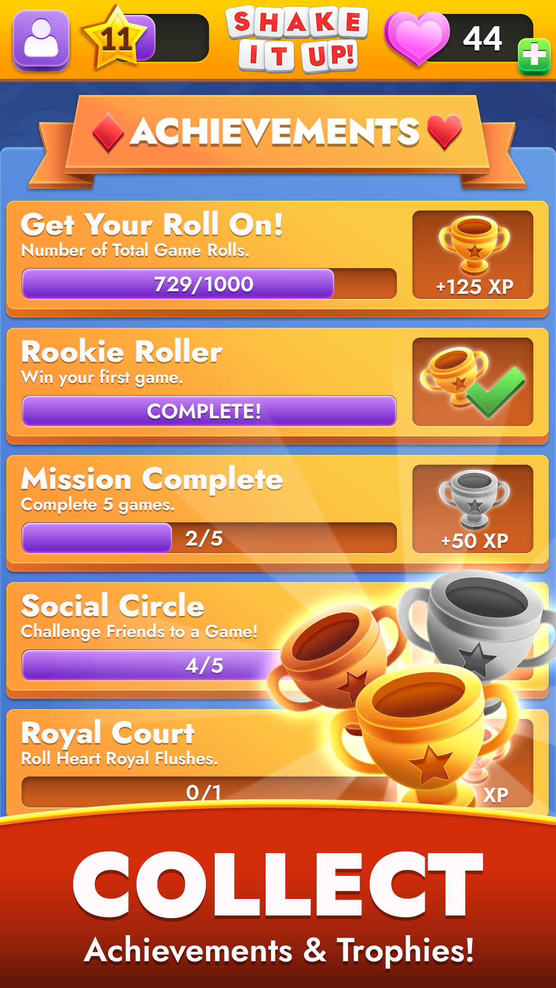 Shake it up! Dice