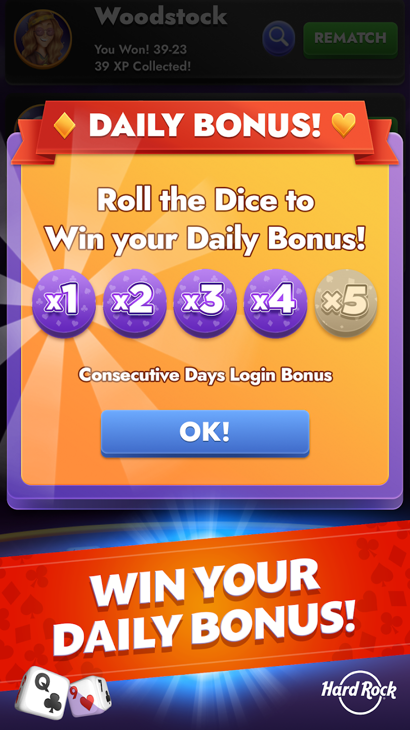 Hard Rock Dice Party