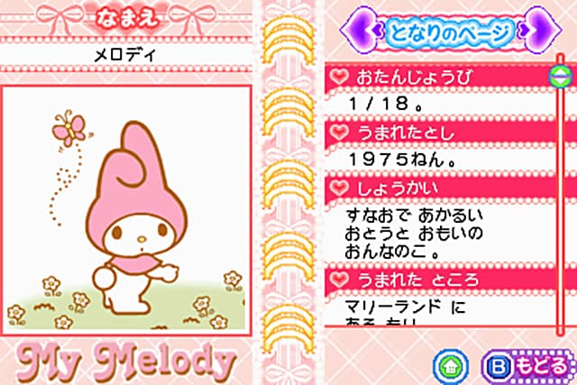 Hello Kitty no Oshare Party: Sanrio Character Zukan DS