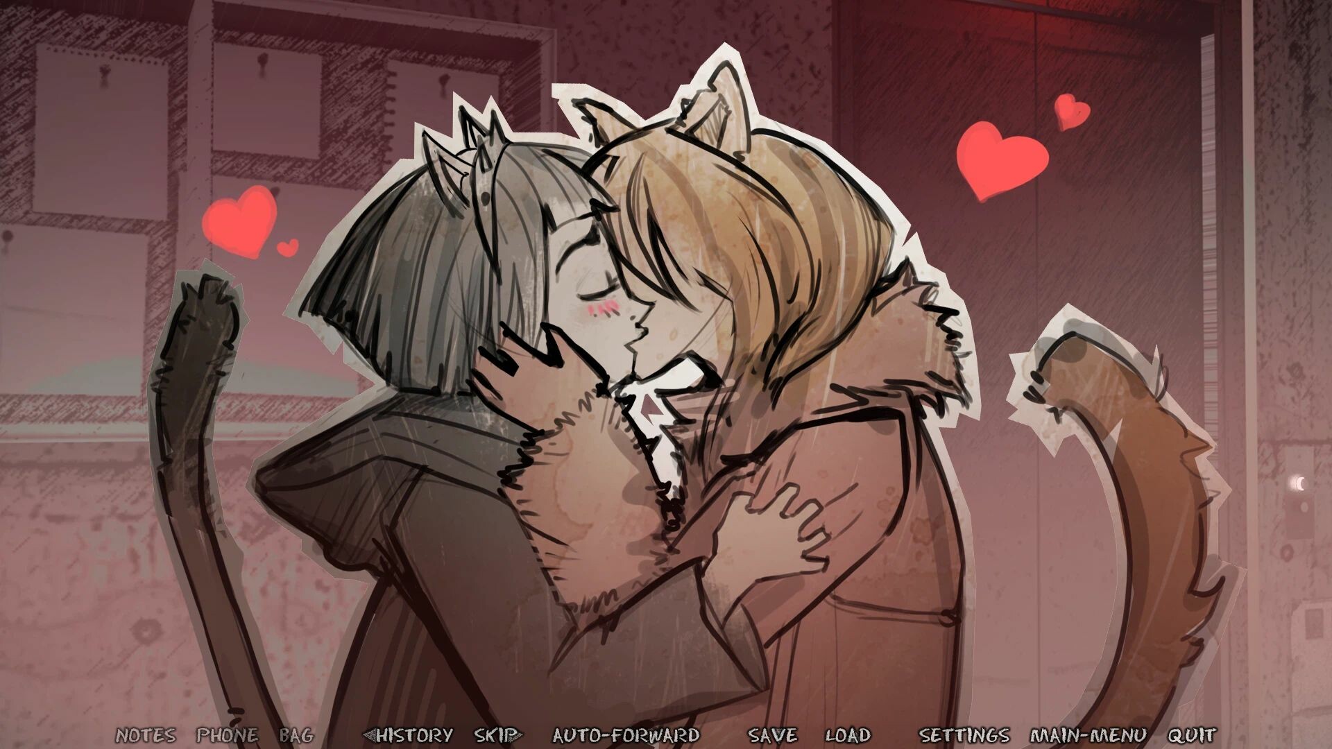 The Elevator Game with Catgirls