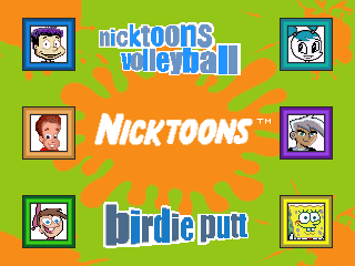 GameKey: Nicktoons – Nicktoons Volleyball / Birdie Putt
