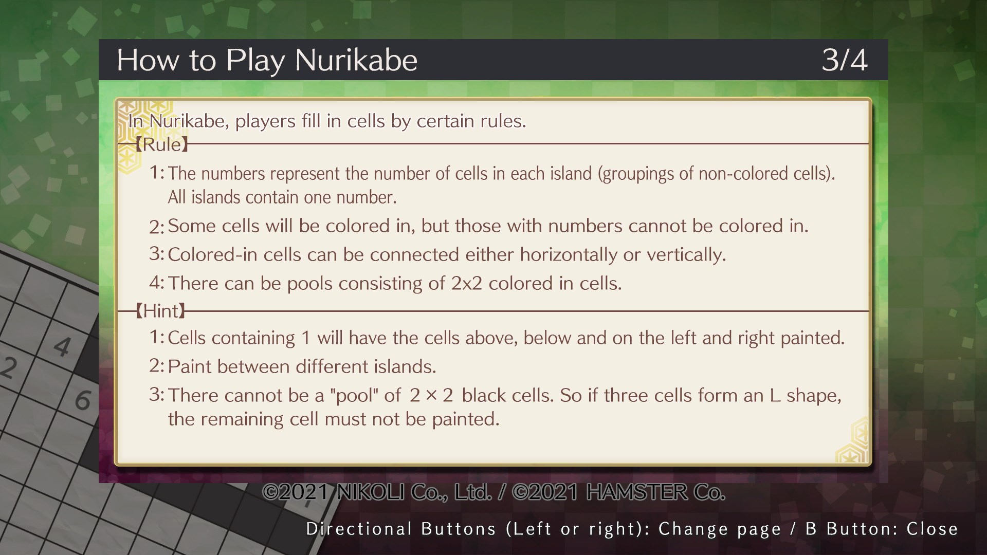 Puzzle by Nikoli W Nurikabe