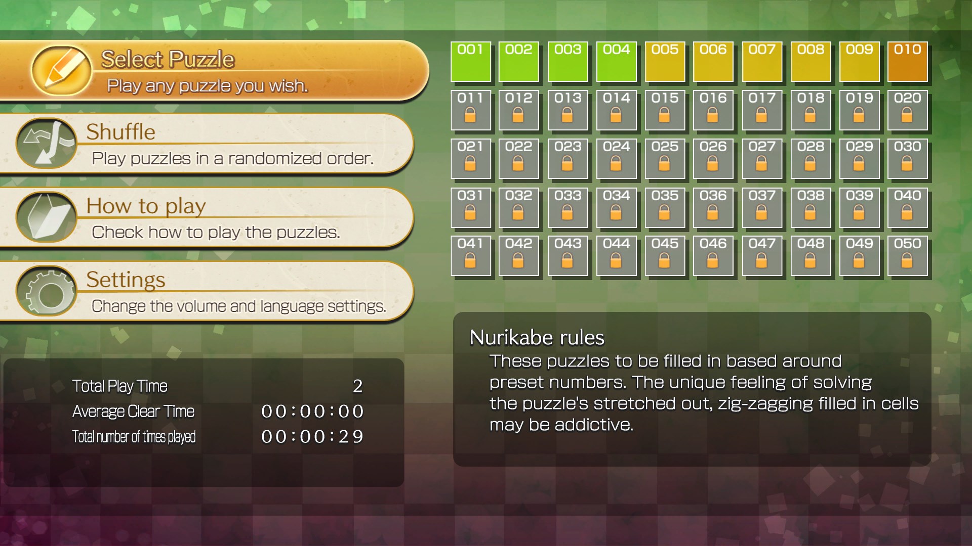 Puzzle by Nikoli W Nurikabe