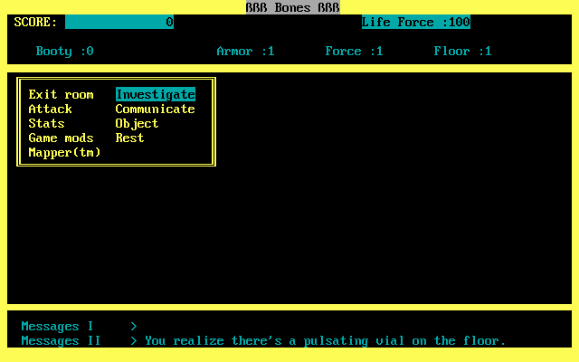 Bones: The Game of the Haunted Mansion