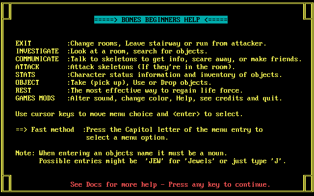 Bones: The Game of the Haunted Mansion