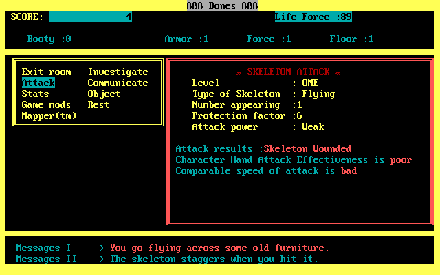 Bones: The Game of the Haunted Mansion