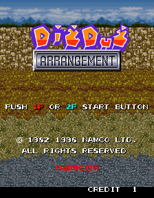 Dig Dug Arrangement
