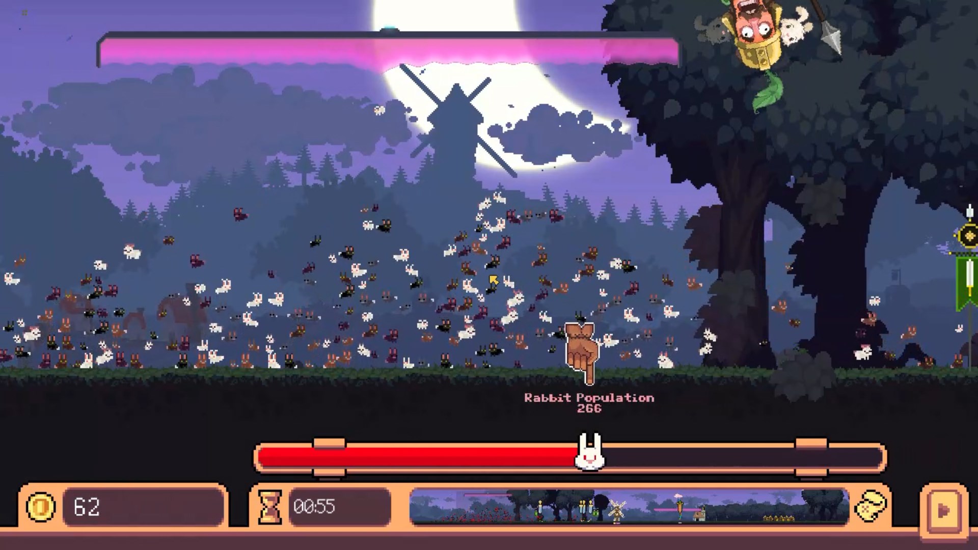 Fluffy Horde + Clumsy Rush