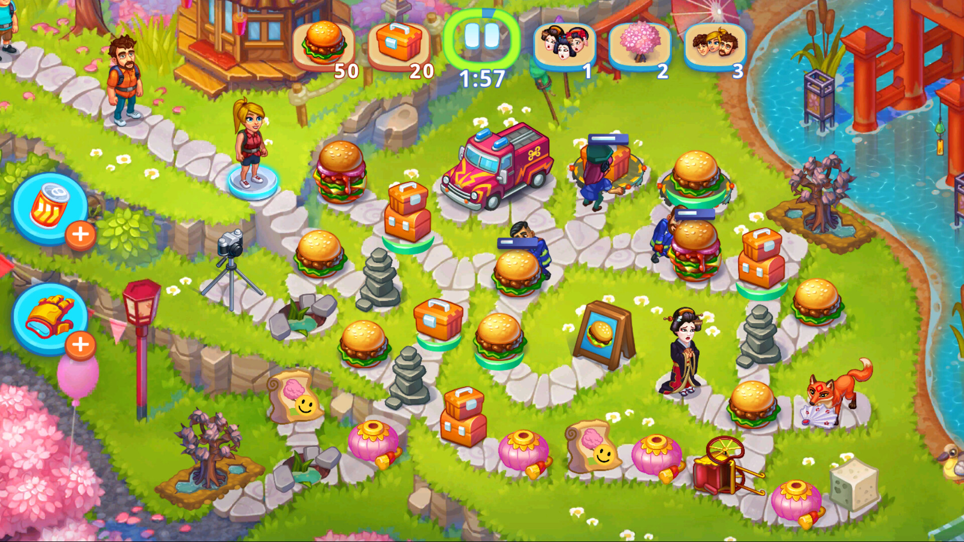 Rescue Dash: Time Management Simulator