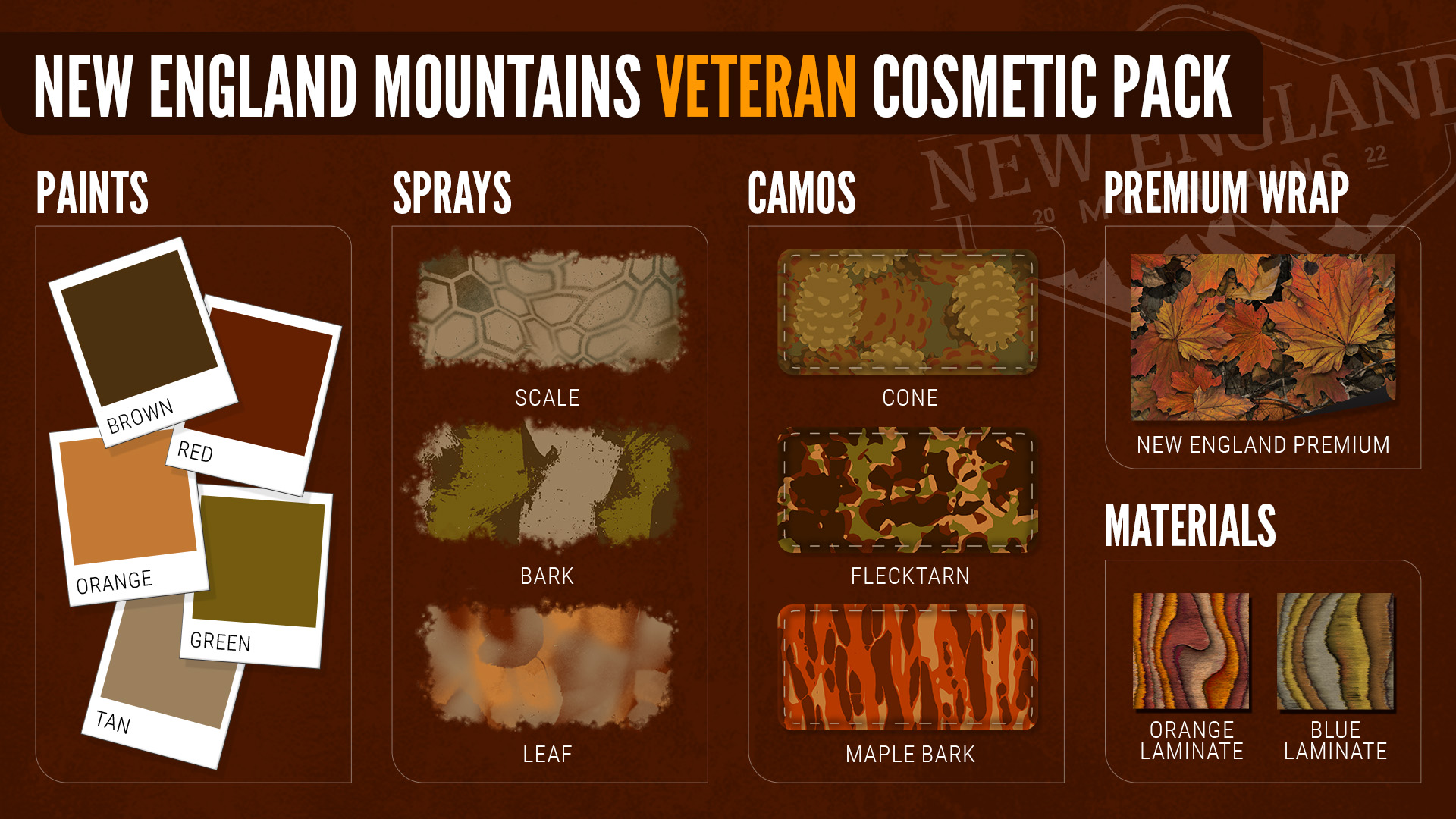 TheHunter: Call of the Wild – New England Mountains Veteran Cosmetic Pack
