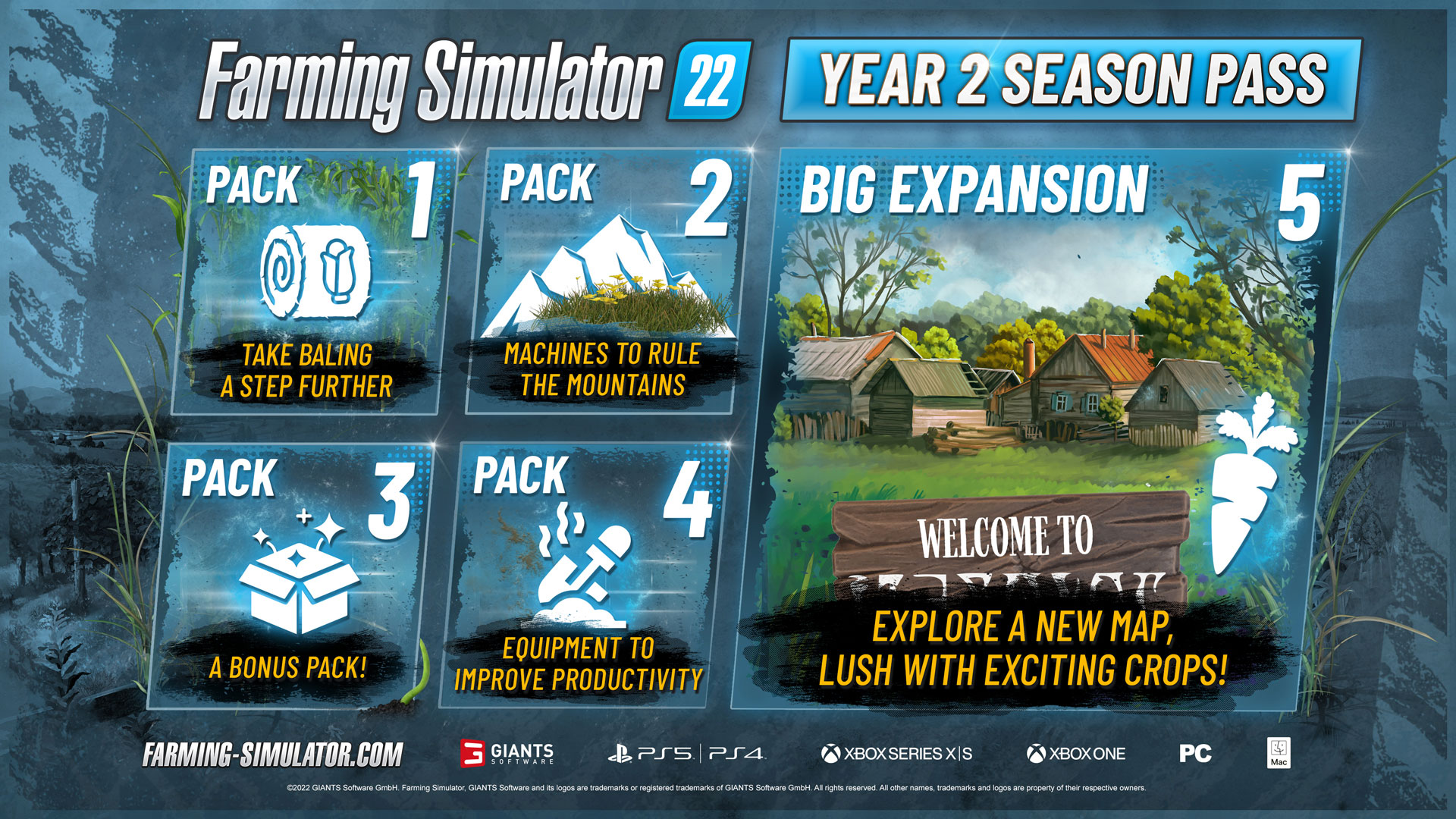 Farming Simulator 22 – Year 2 Season Pass