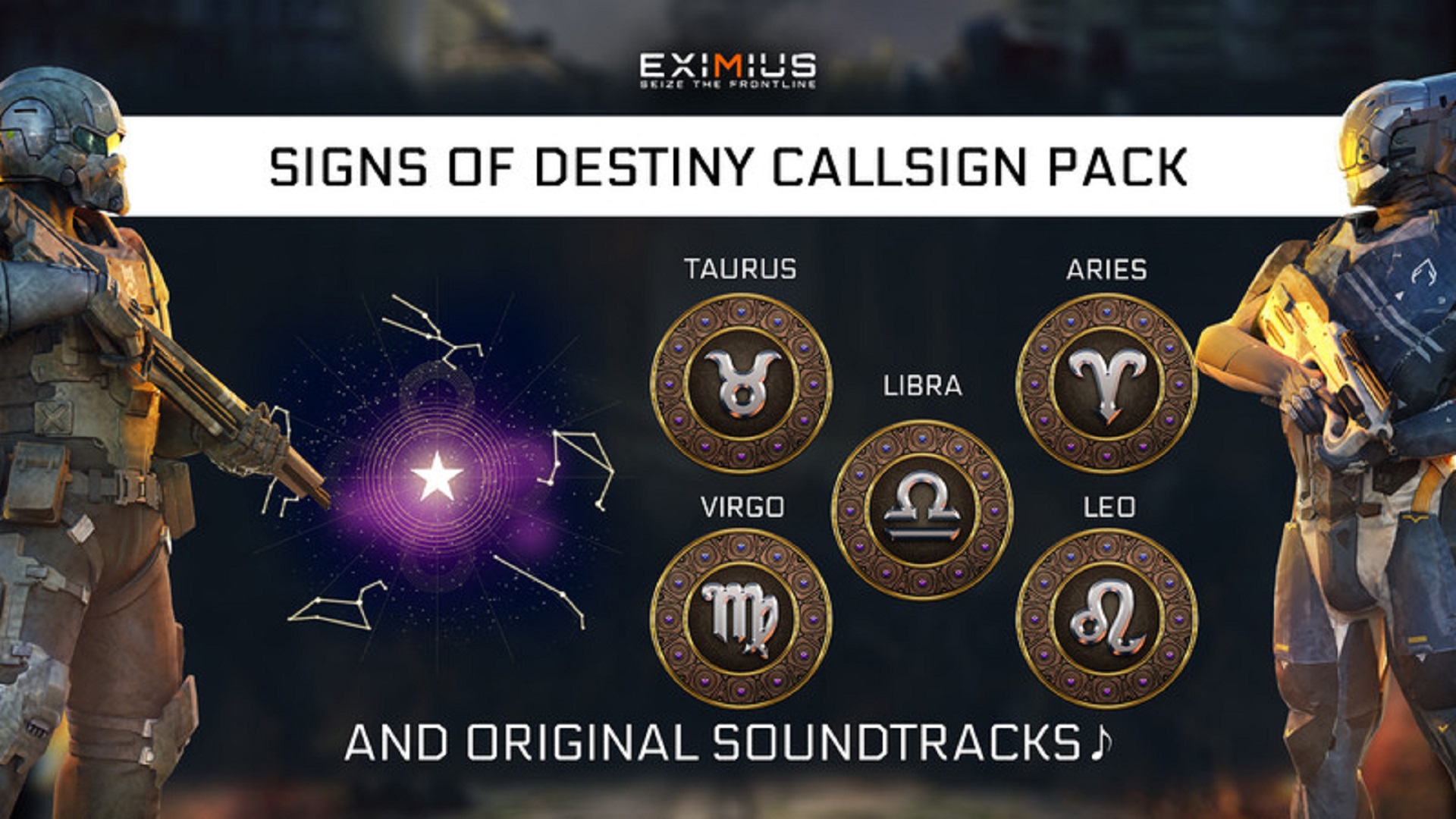Eximius: Seize the Frontline – Exclusive Callsign Pack: Signs of Destiny