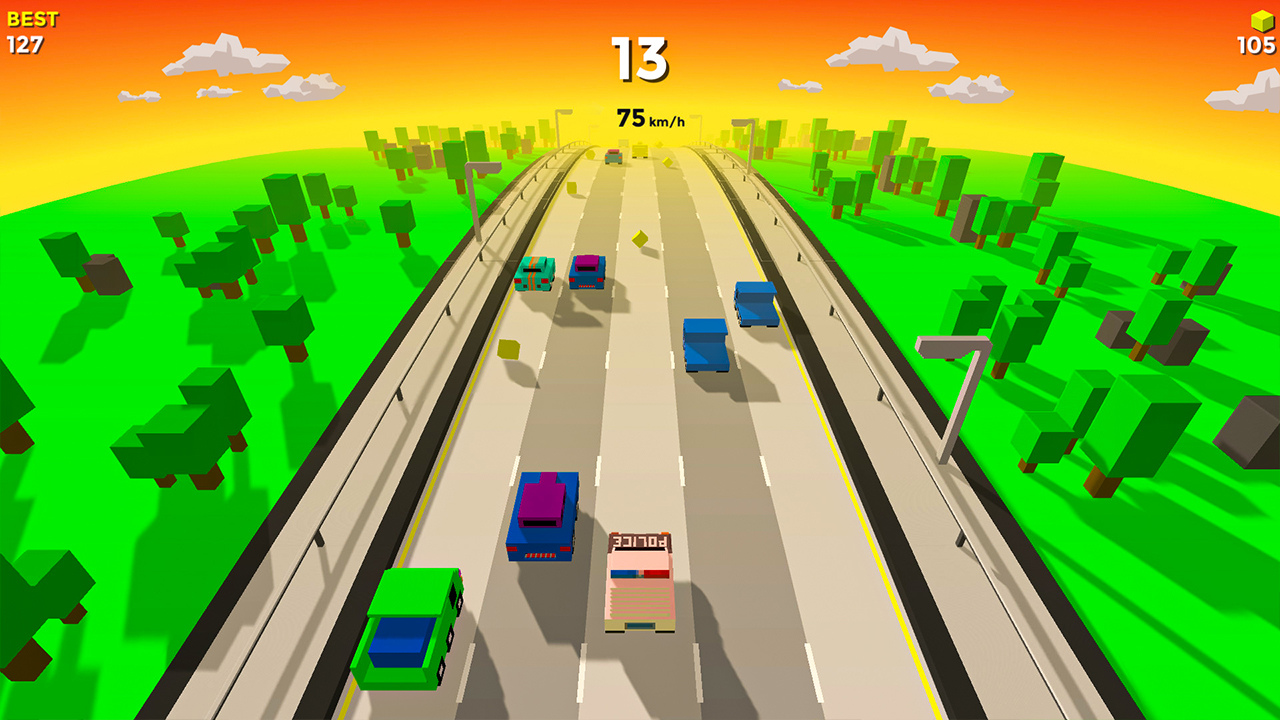 Supreme Car Race on Highway Simulator: Ultimate Driving Games Poly Experience