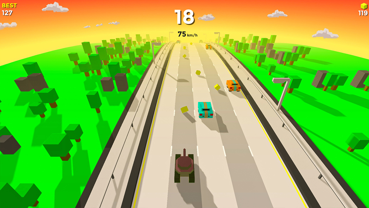 Supreme Car Race on Highway Simulator: Ultimate Driving Games Poly Experience