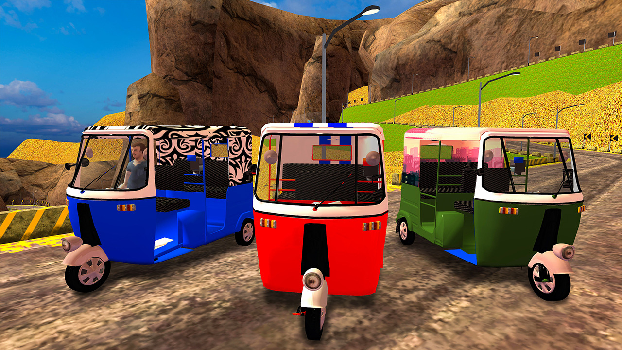 Tuk Tuk Extreme: Real Car Driving Simulator &amp; Parking 2023 Car Games 3D Vehicle