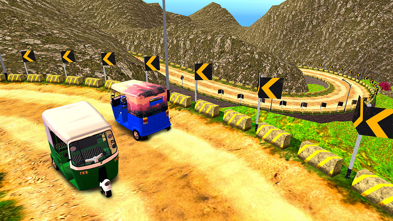 Tuk Tuk Extreme: Real Car Driving Simulator &amp; Parking 2023 Car Games 3D Vehicle