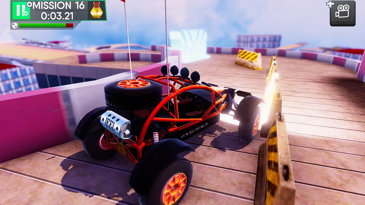 Roof Jump Stunt Driver