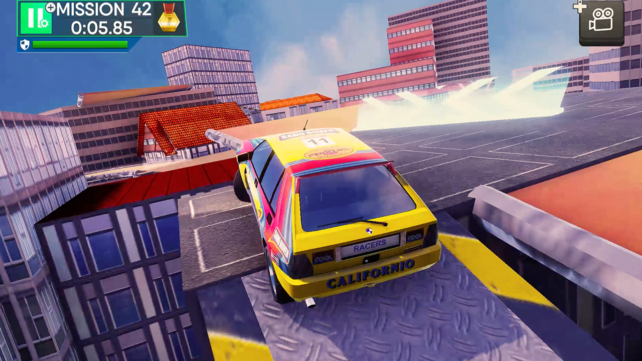 Roof Jump Stunt Driver