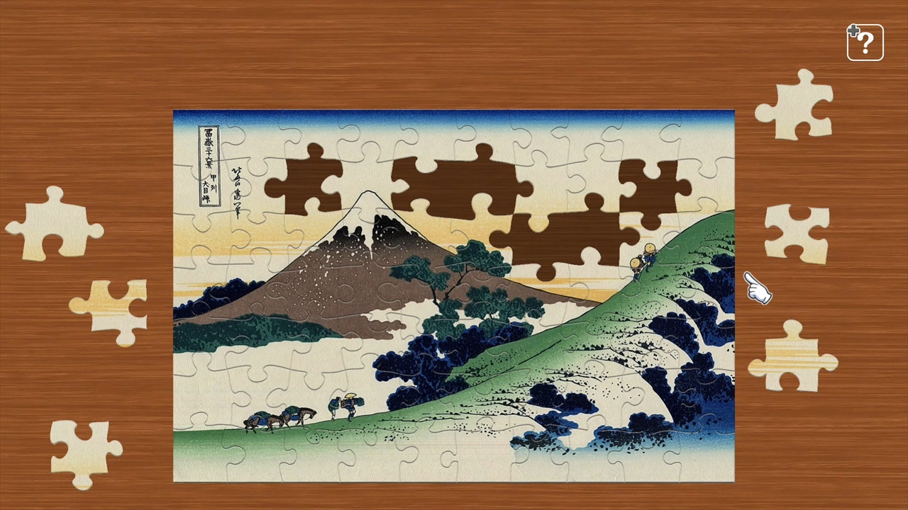 Jigsaw Masterpieces: Masterpieces of World – Ukiyo-e, Hokusai’s Thirty-Six Views of Mt.Fuji Vol.1