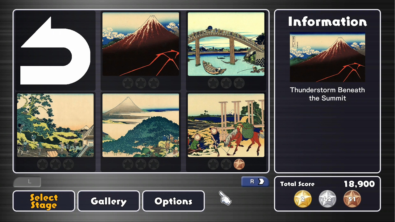 Jigsaw Masterpieces: Masterpieces of World – Ukiyo-e, Hokusai’s Thirty-Six Views of Mt.Fuji Vol.1