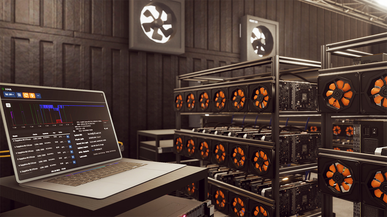 Crypto Mining Simulator: Ultimate Trading Strategy Tycoon Craft &amp; Idle Game 3D