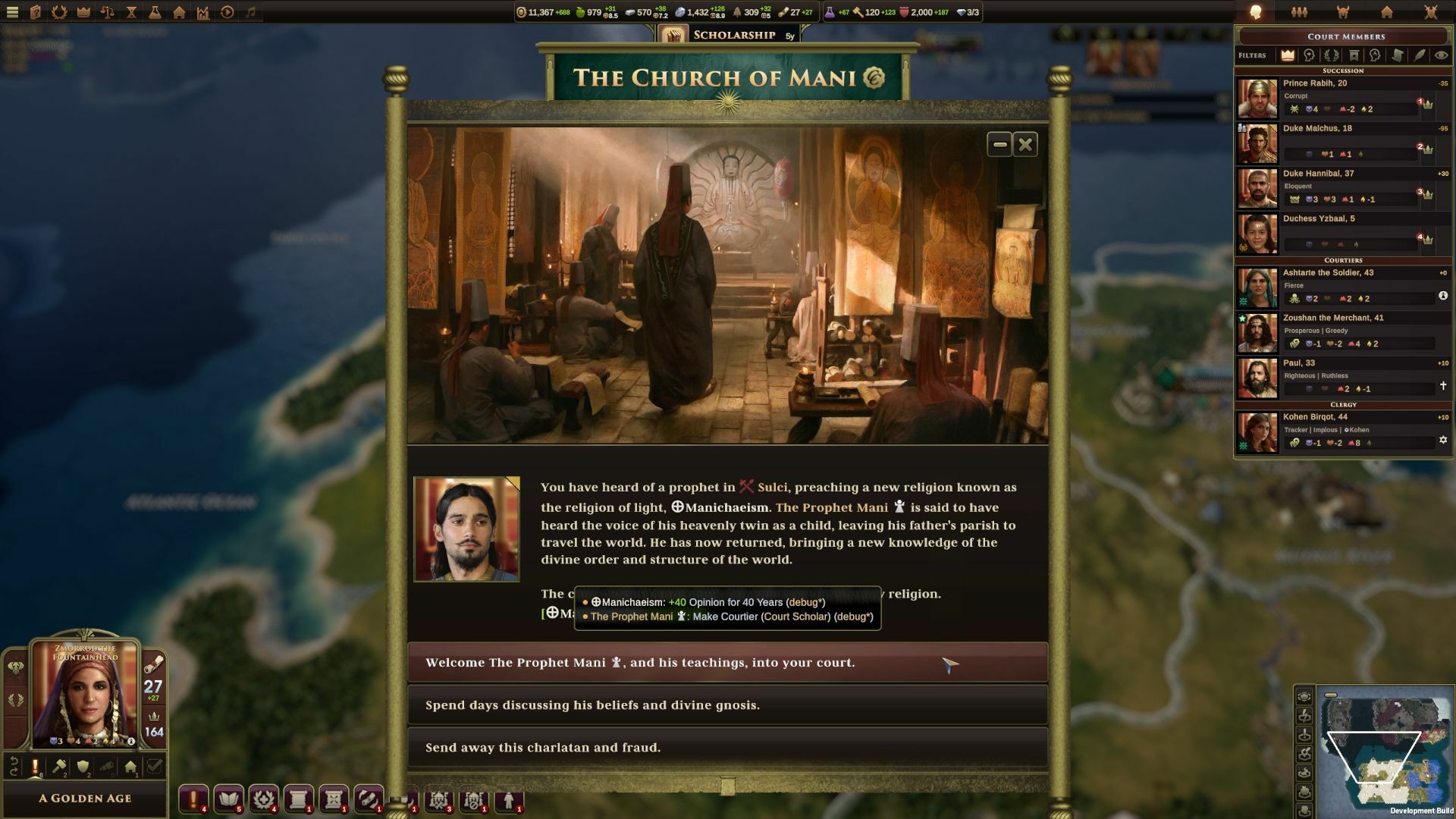 Old World: The Sacred and The Profane