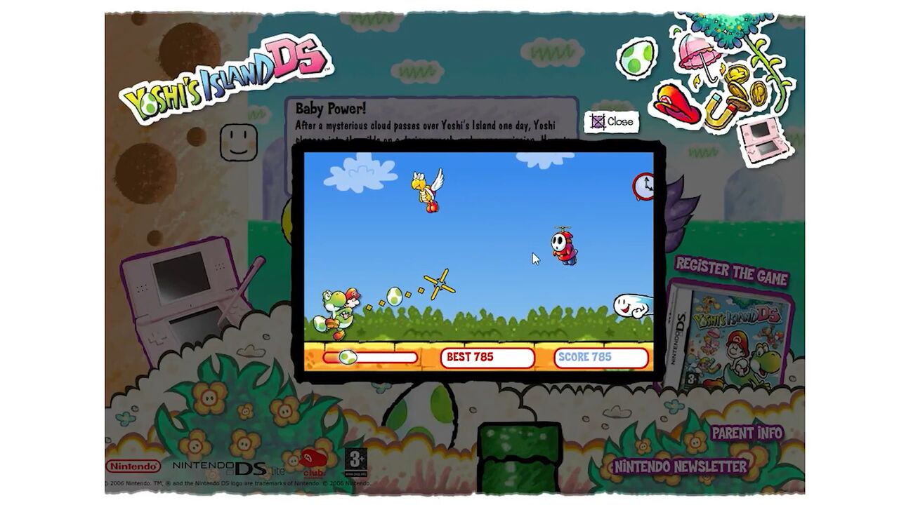 Yoshi’s Egg Toss