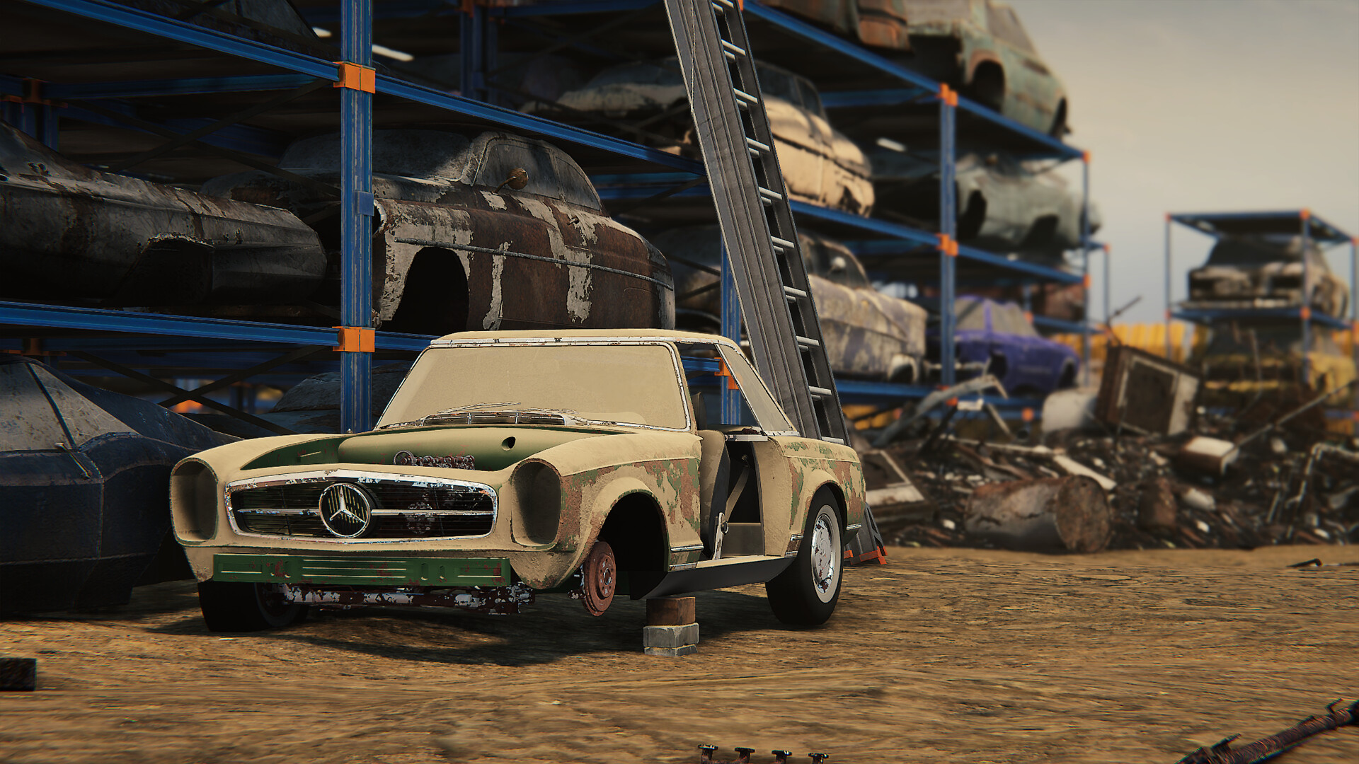 Car Mechanic Simulator 2021: Mercedes-Benz Remastered DLC