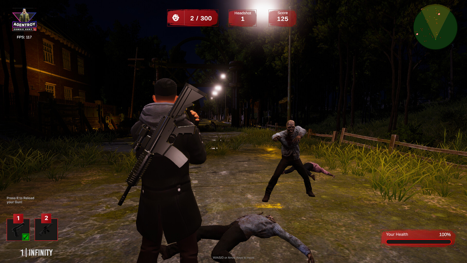 Agent Roy: Zombie Hunt
