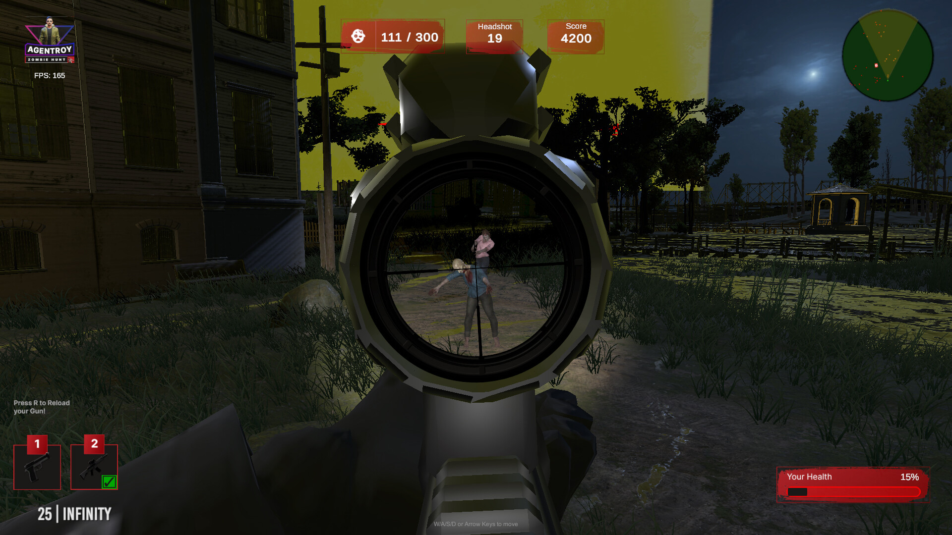 Agent Roy: Zombie Hunt