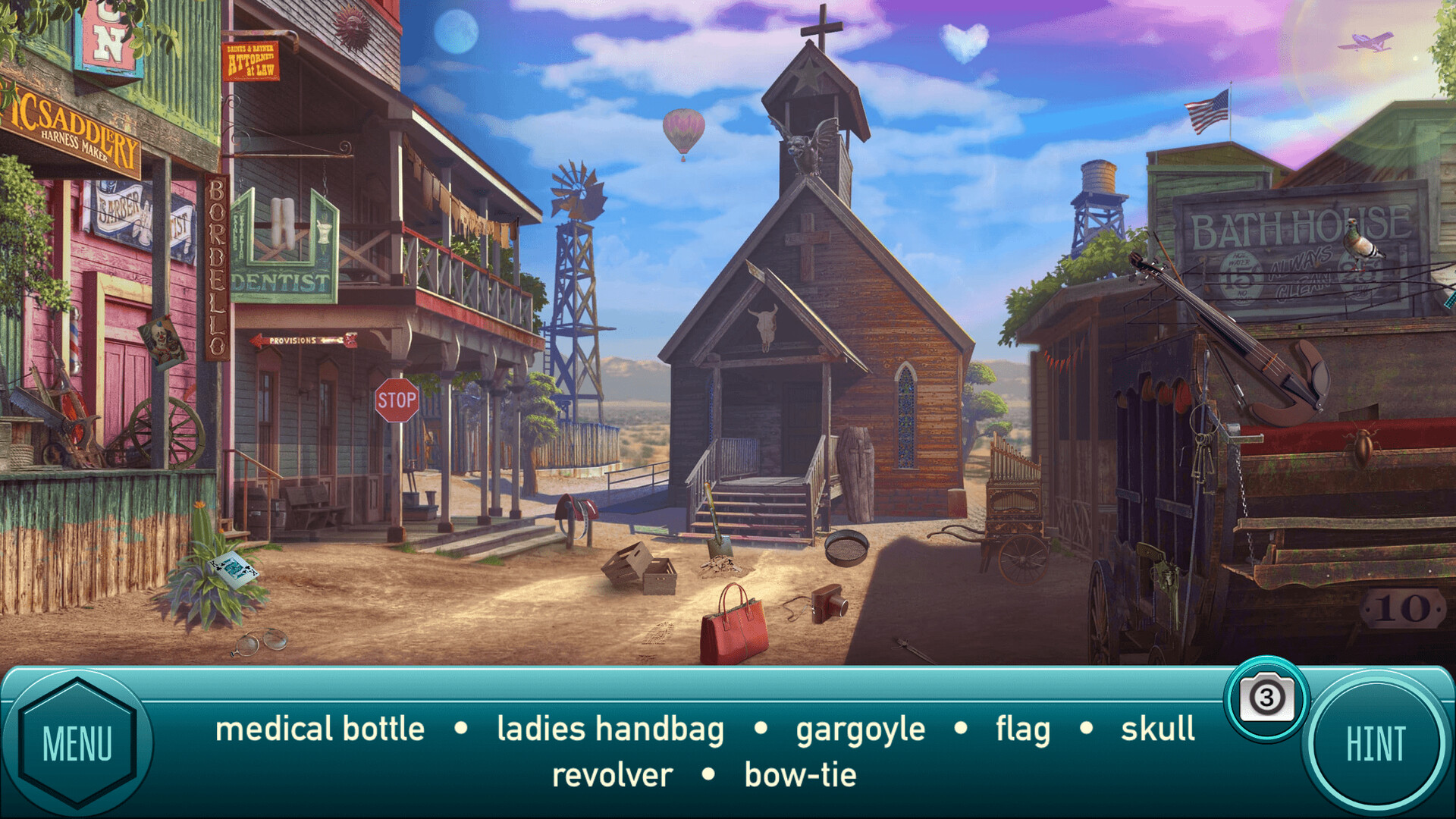 Cyber West: Hidden Object Games – Western