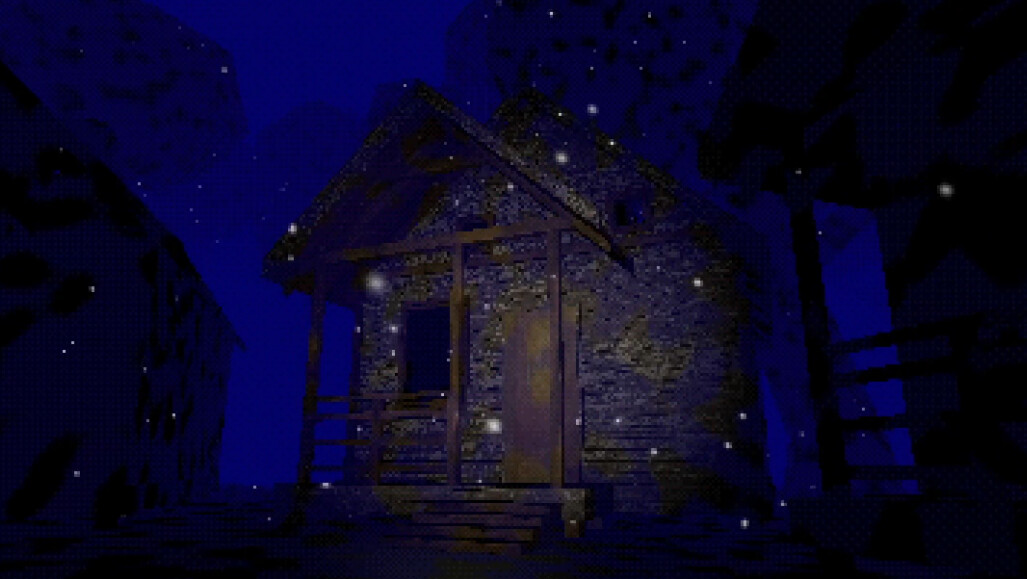 Deep in the Snowy Night