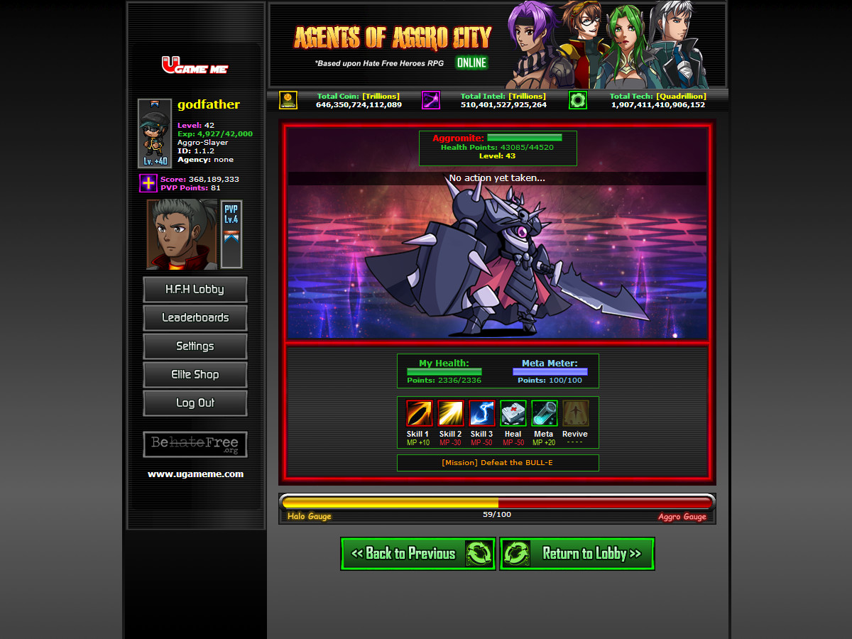 Agents of Aggro City Online