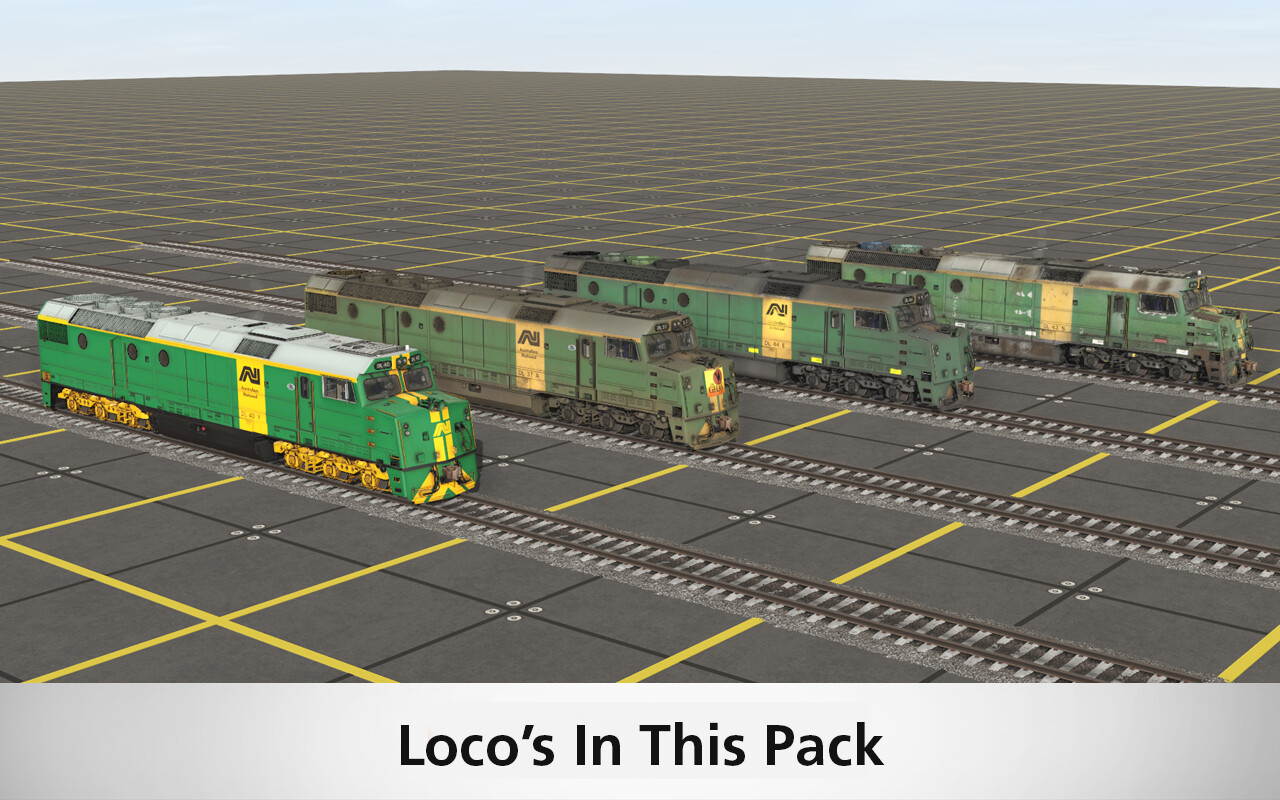 Trainz Railroad Simulator 2019: ANR DL Class Australian National Pack