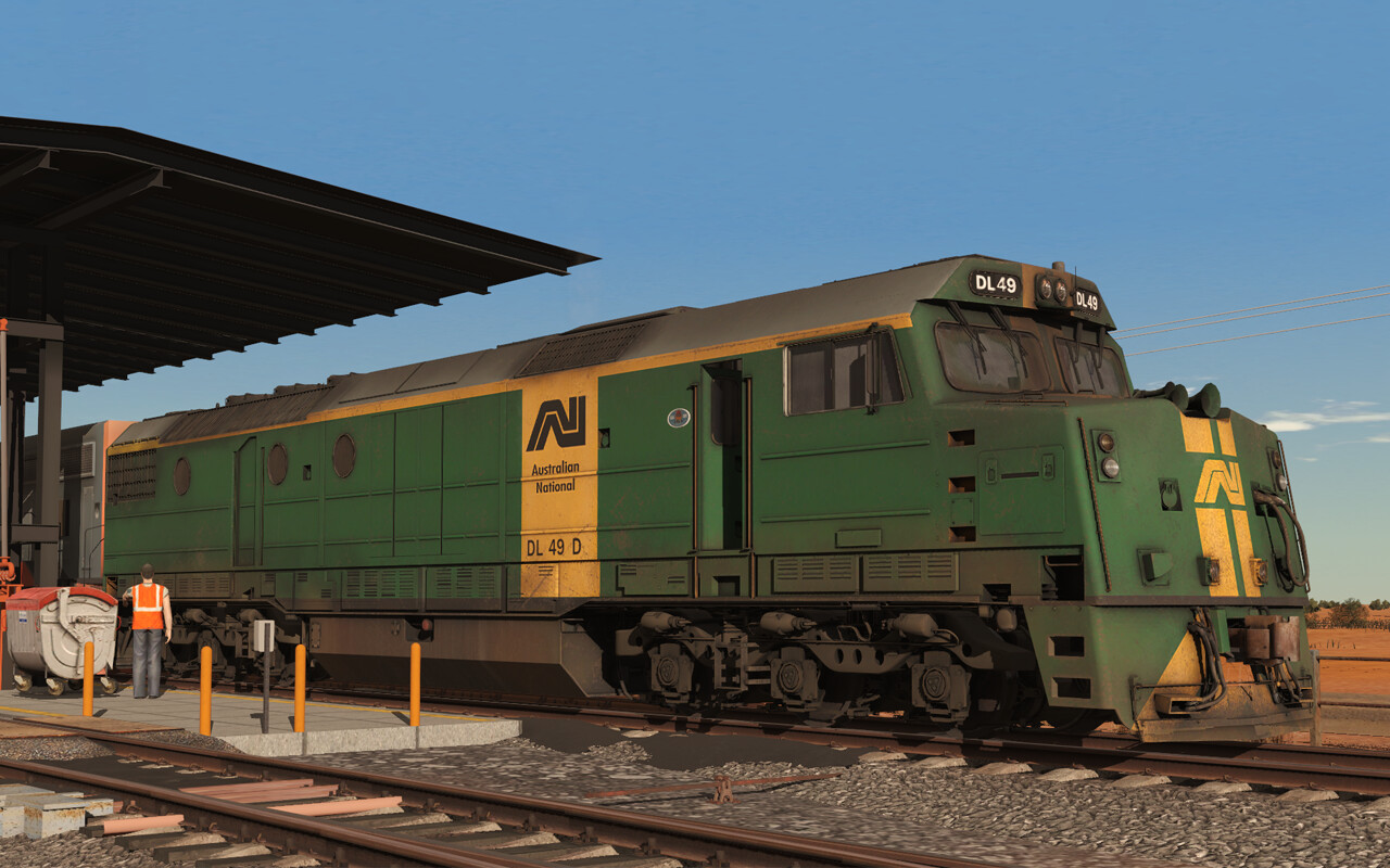Trainz Railroad Simulator 2022: ANR DL Class Australian National Pack