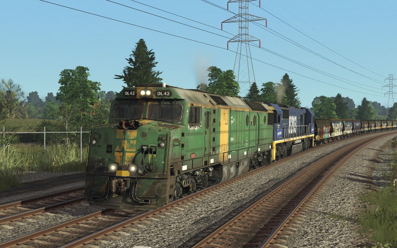 Trainz Railroad Simulator 2022: ANR DL Class Australian National Pack