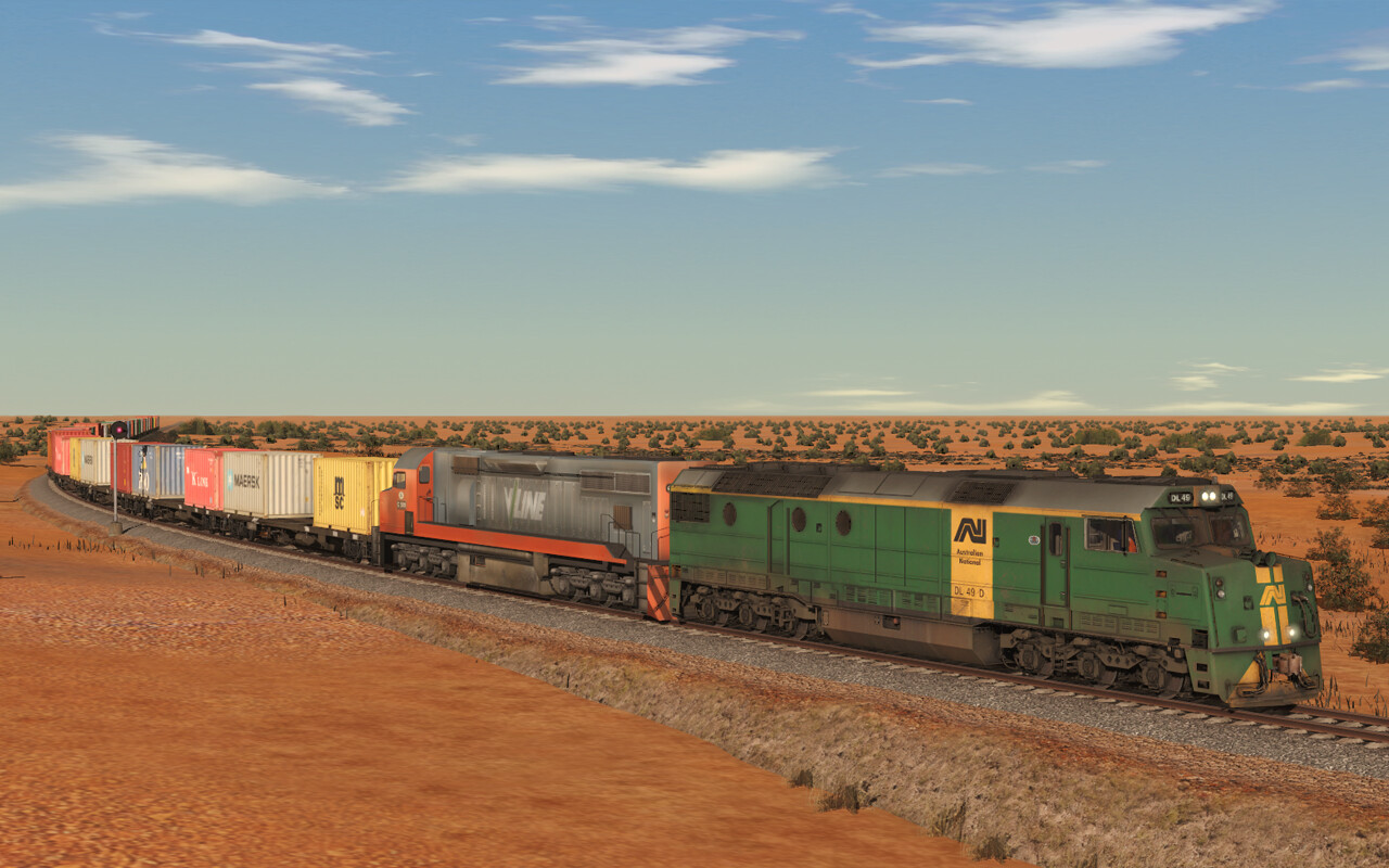 Trainz Railroad Simulator 2022: ANR DL Class Australian National Pack