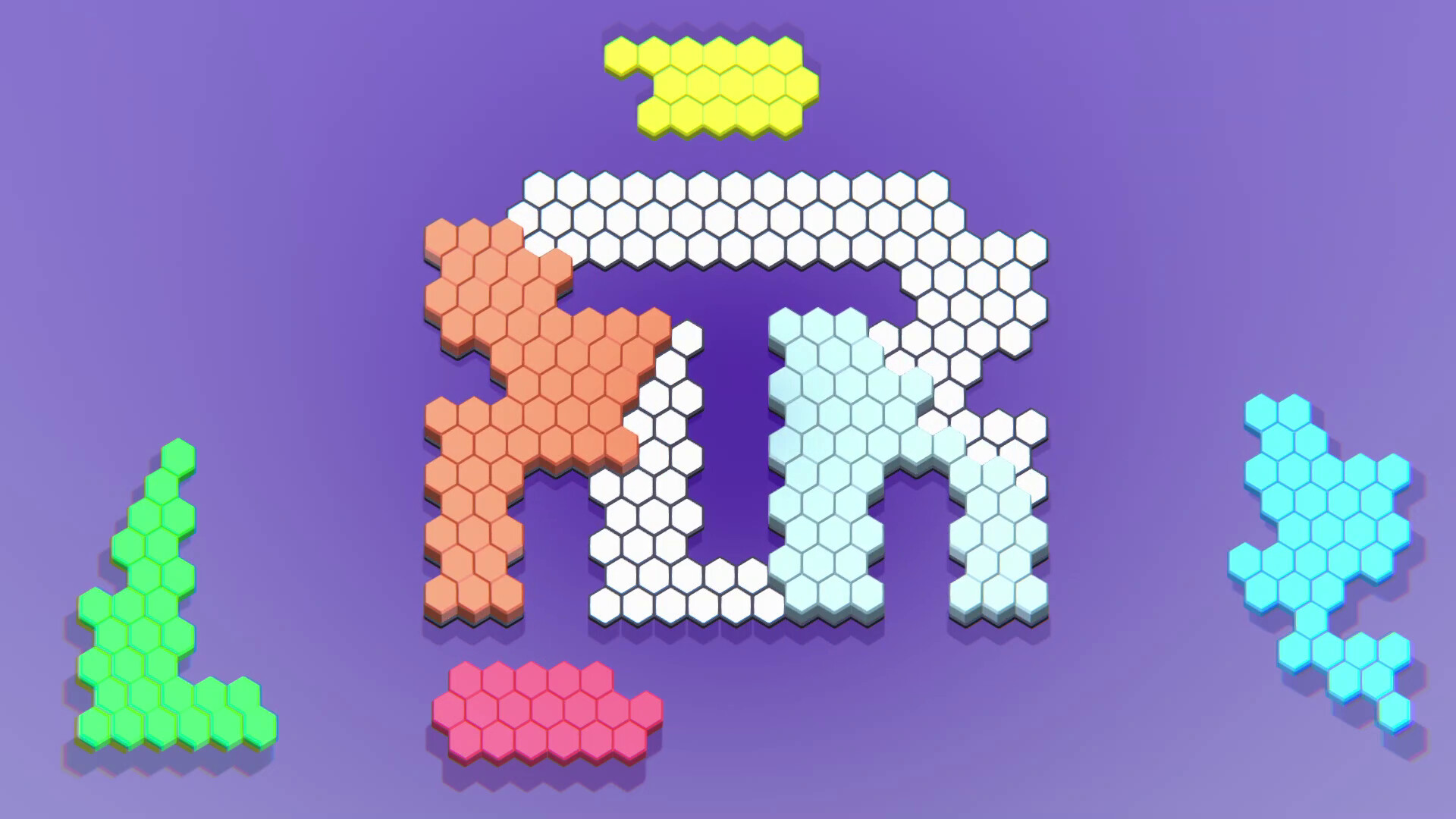 Hexagon Puzzle Blocks