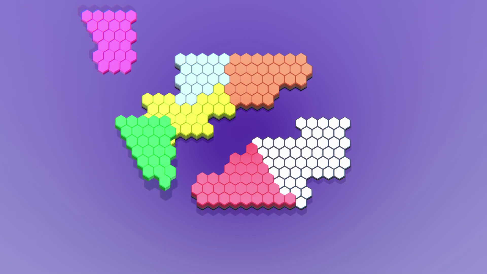 Hexagon Puzzle Blocks