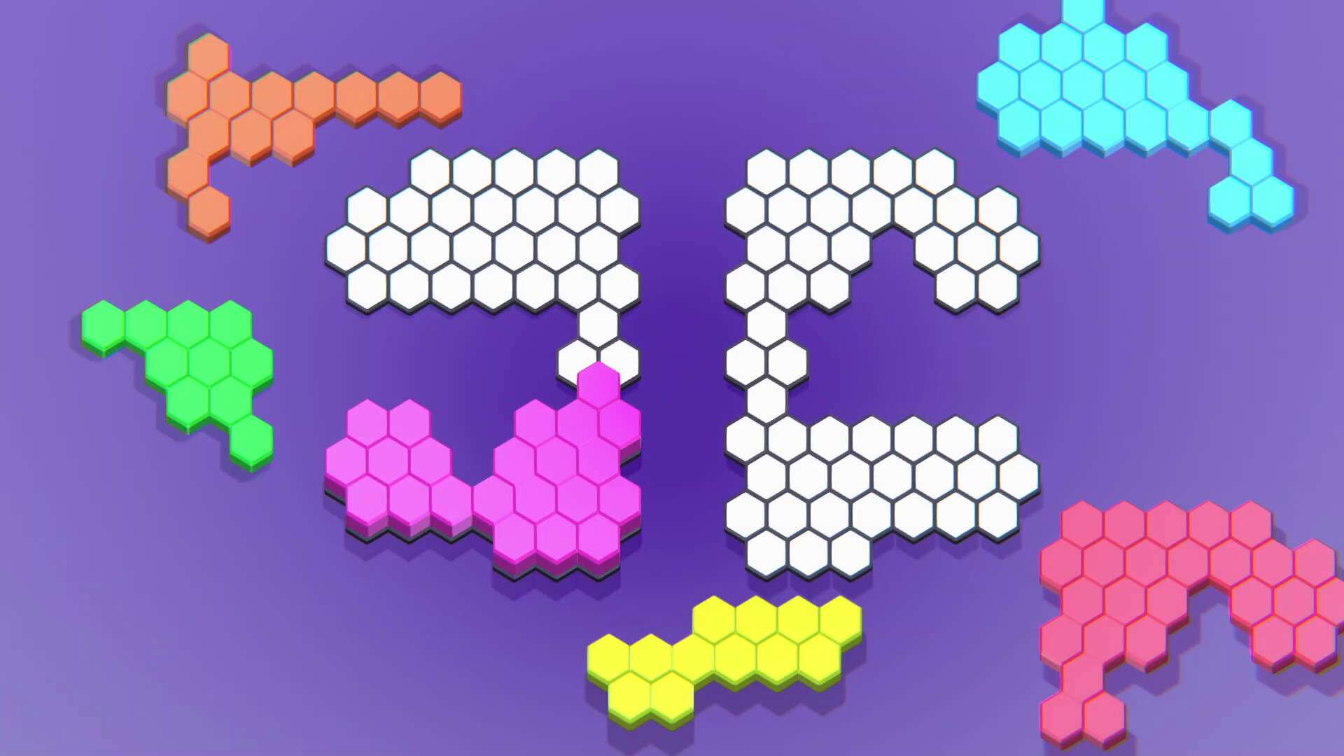 Hexagon Puzzle Blocks