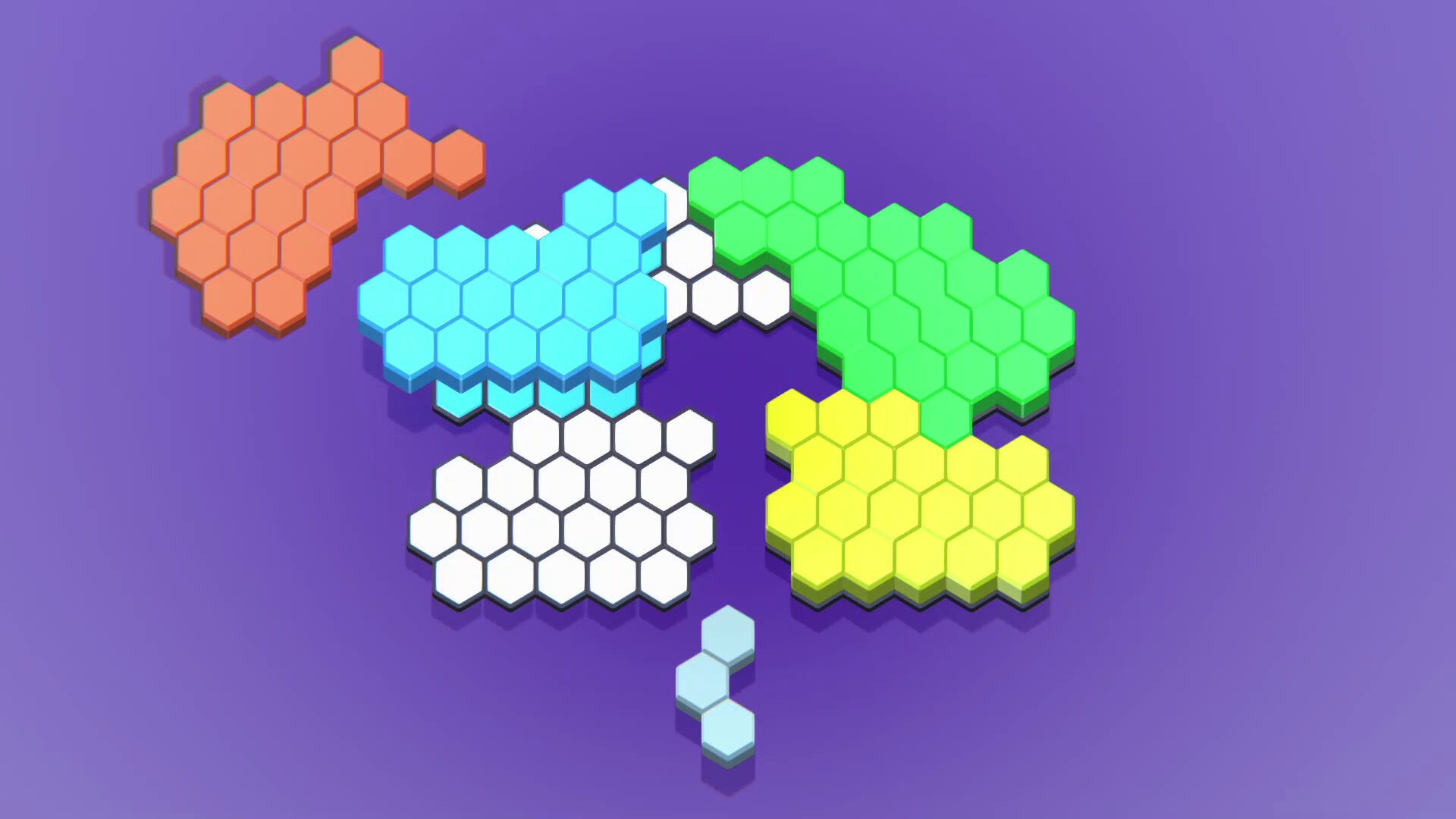 Hexagon Puzzle Blocks