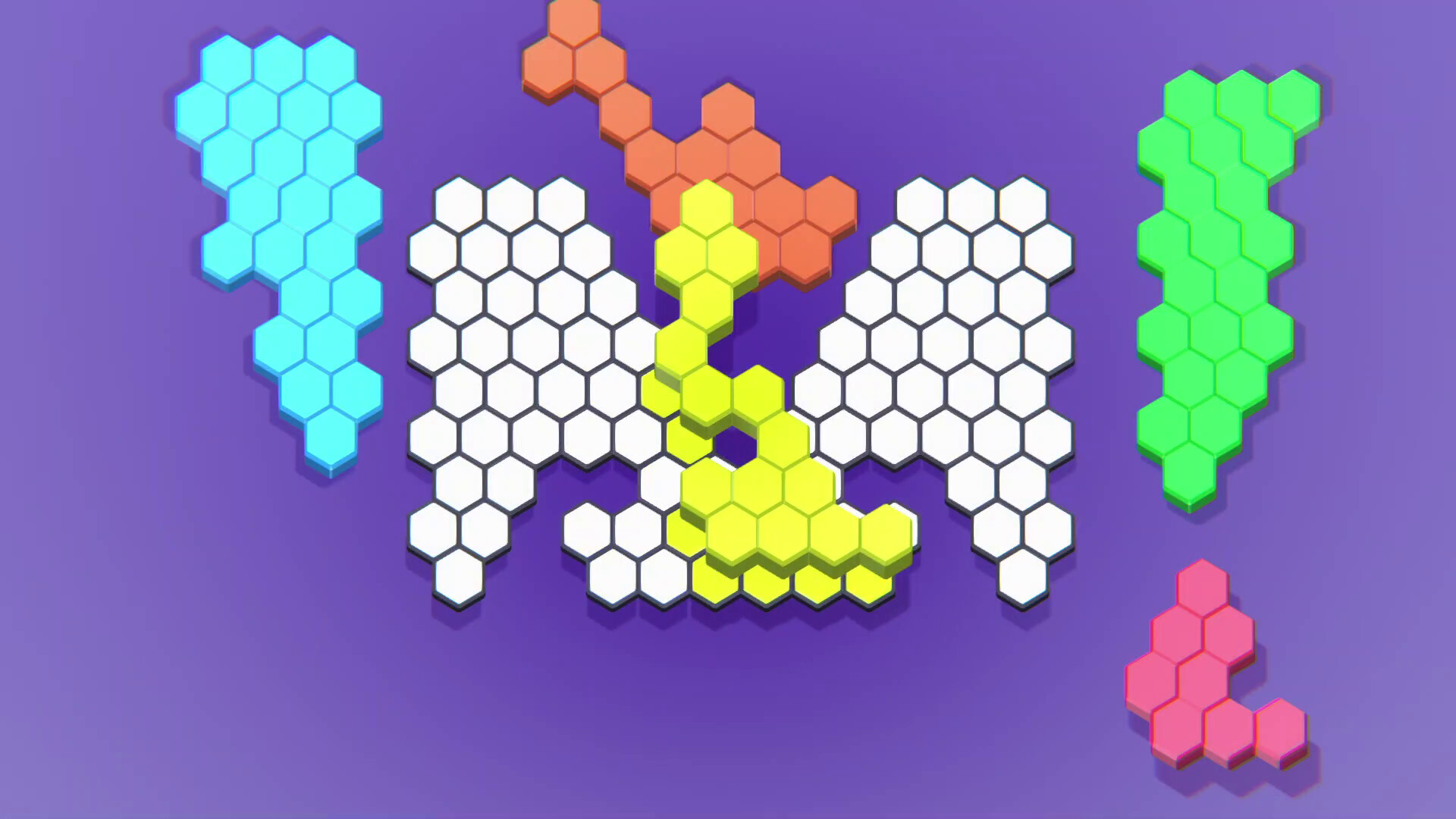 Hexagon Puzzle Blocks