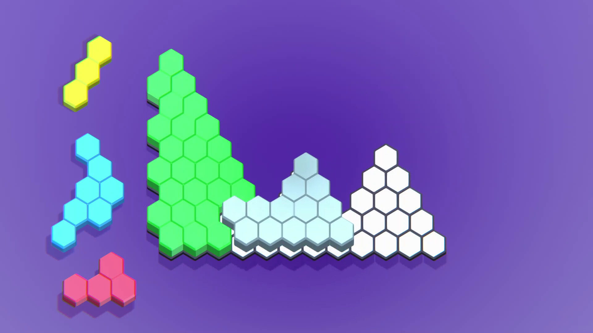 Hexagon Puzzle Blocks