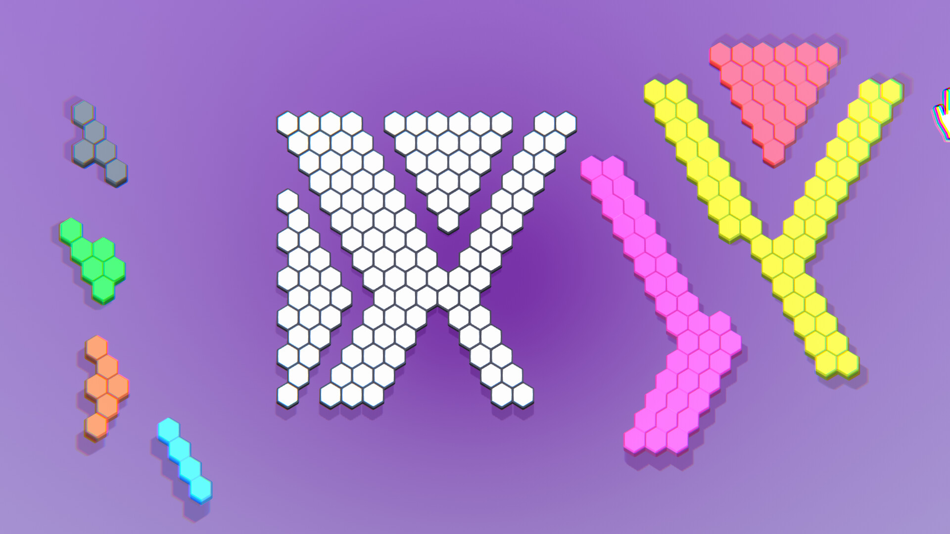 Hexagon Puzzle Blocks