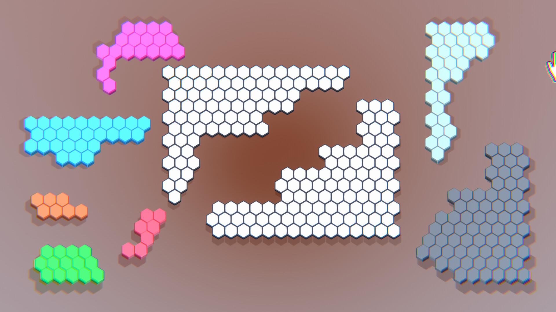 Hexagon Puzzle Blocks